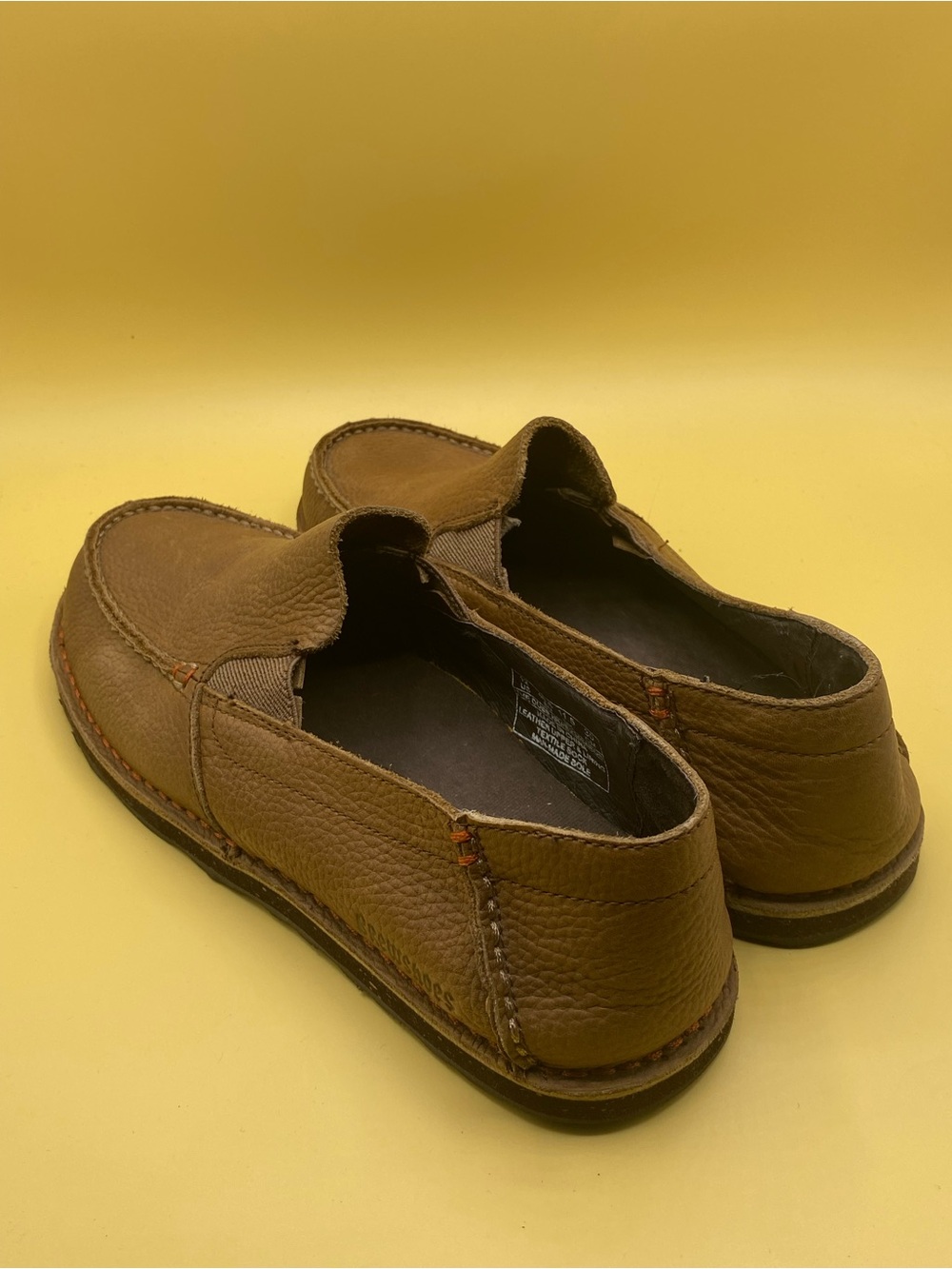 Brewshoes "The Donny" Men's Leather Slip-On Loafers - Picture 3 of 4
